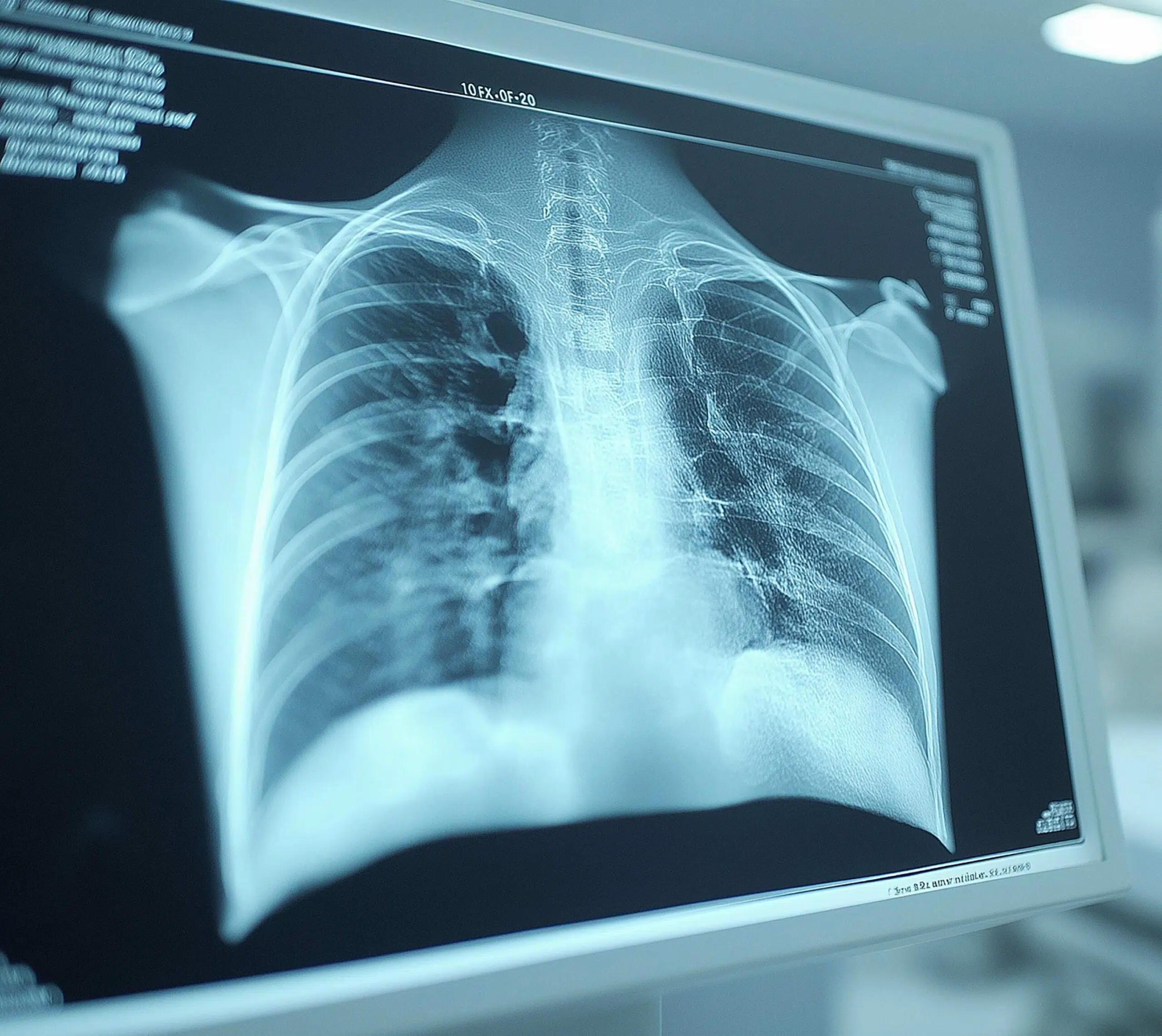 Radiographie thoracique montrant les poumons- Radiographie thoracique| Imagerie Cardinet | Région Parisienne